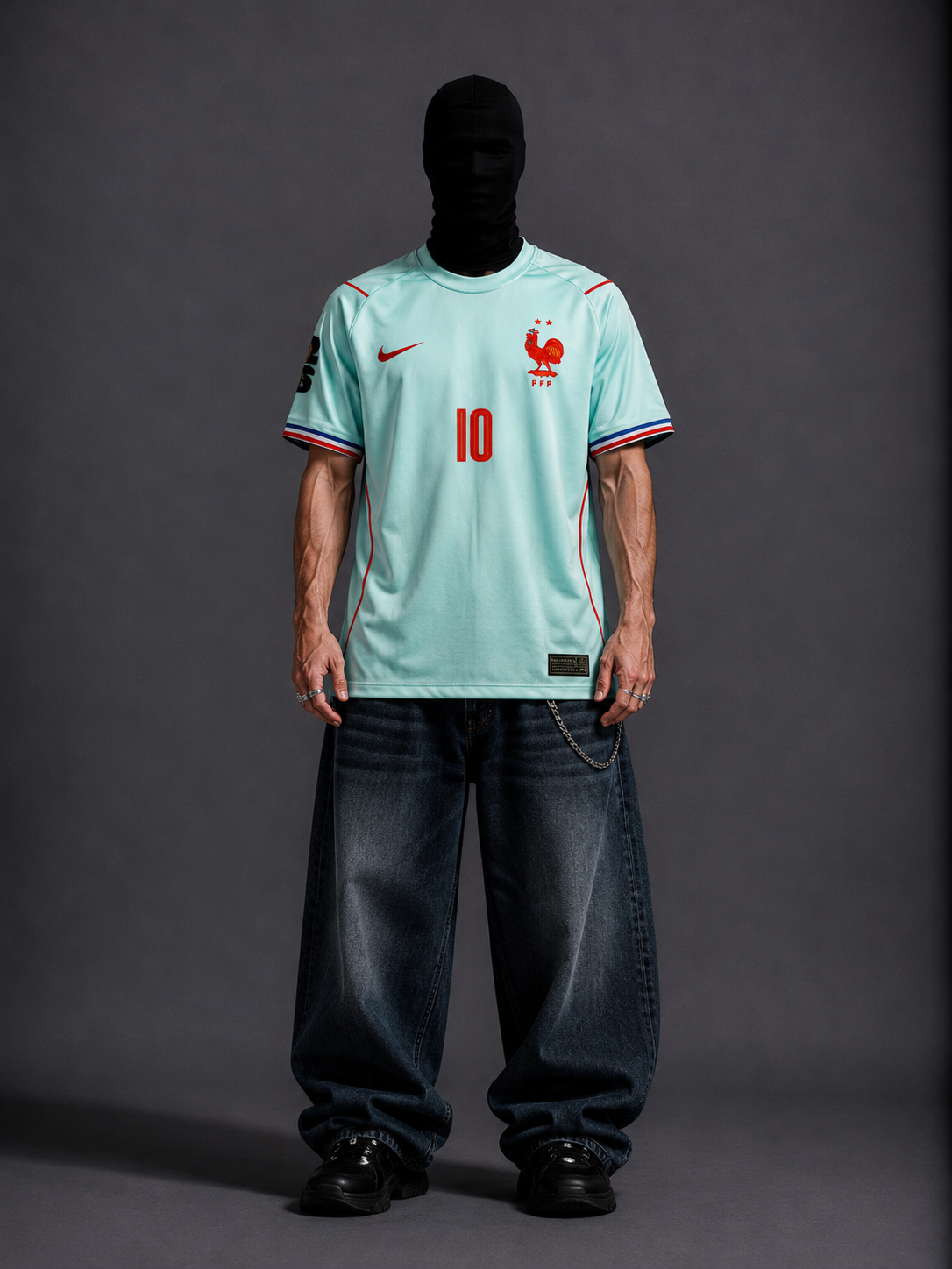 France Mbappe WC 2026 away half sleeves
