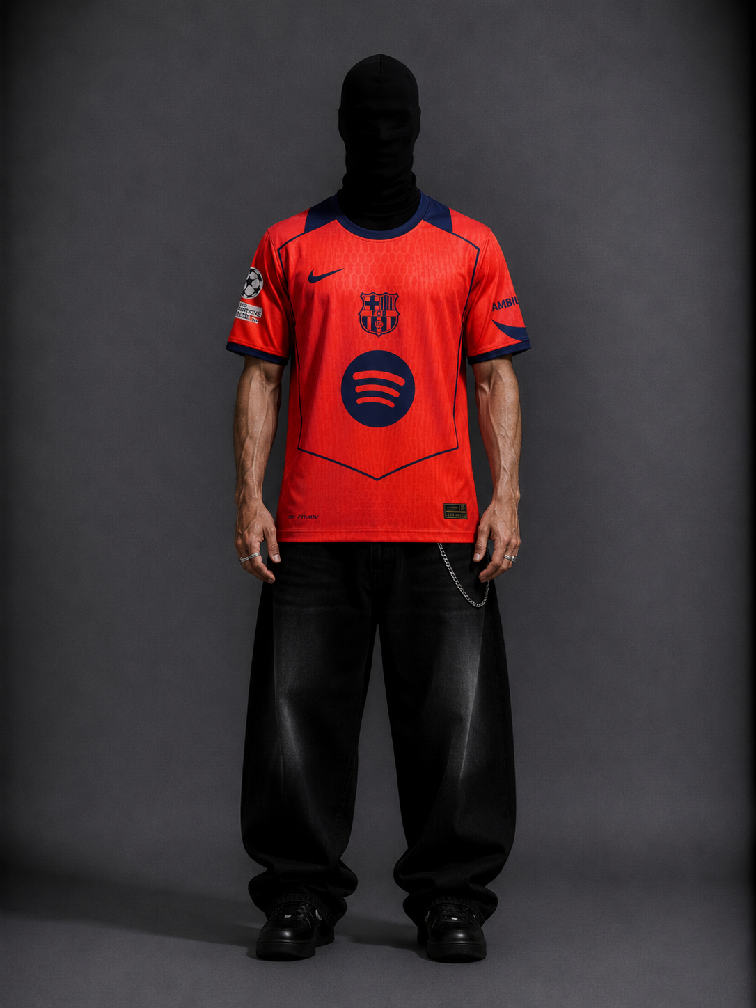 L. Yamal FC Barcelona 25-26 thirf half sleeves kit