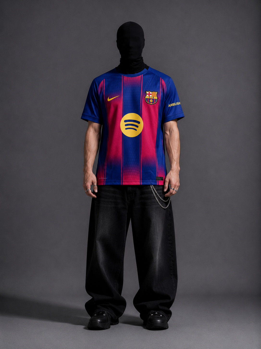 Barcelona 25-26 half sleeves kit plain back