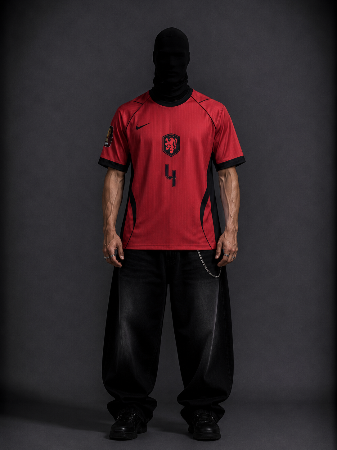 Netherlands Virgil WC 2026 half sleeve home