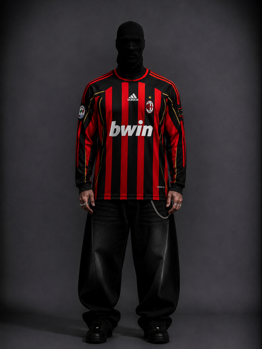 Ac Milan 2006-07 home Maldini full sleeves retro