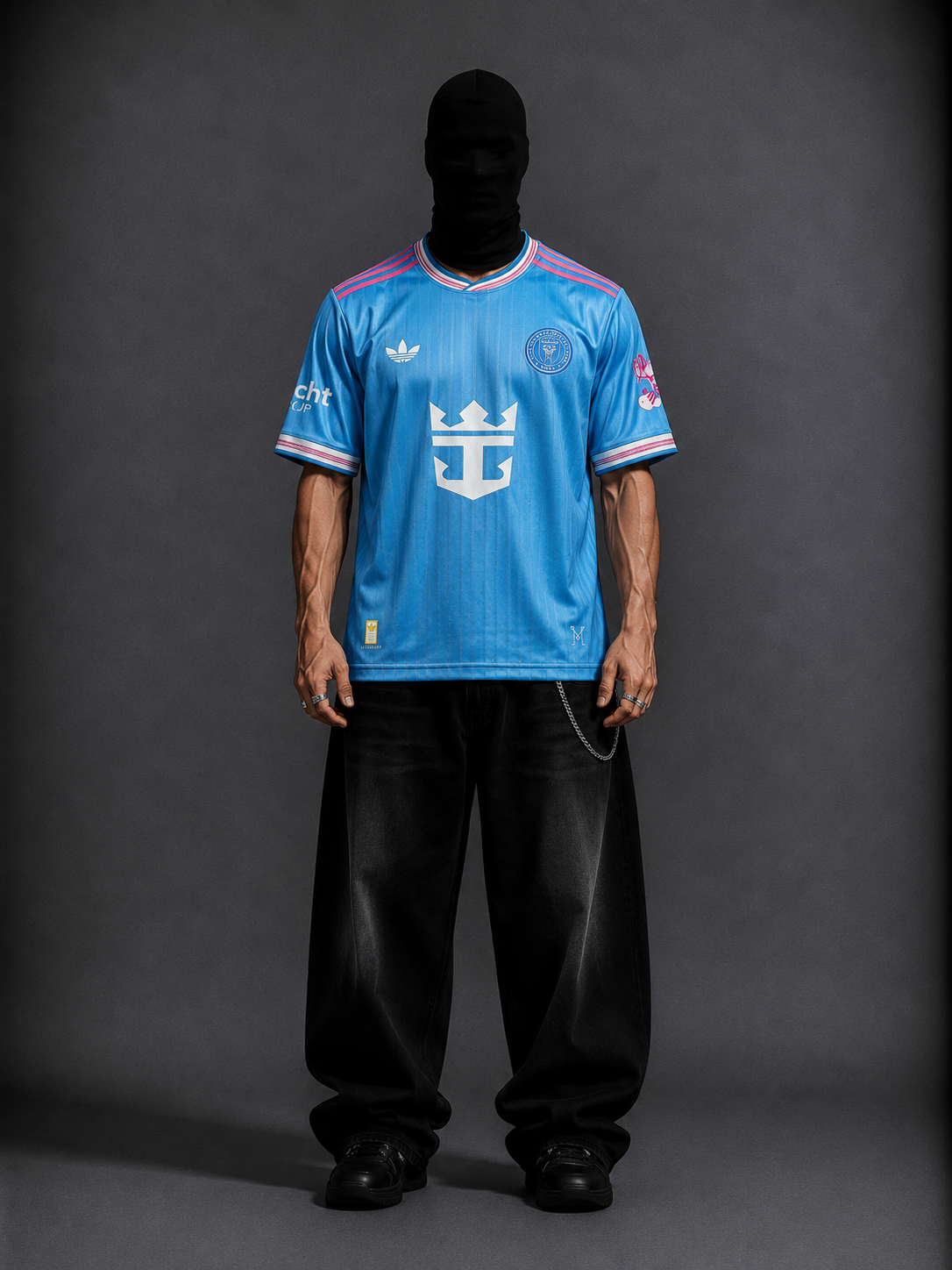 Inter Miami third kit messi half sleeve