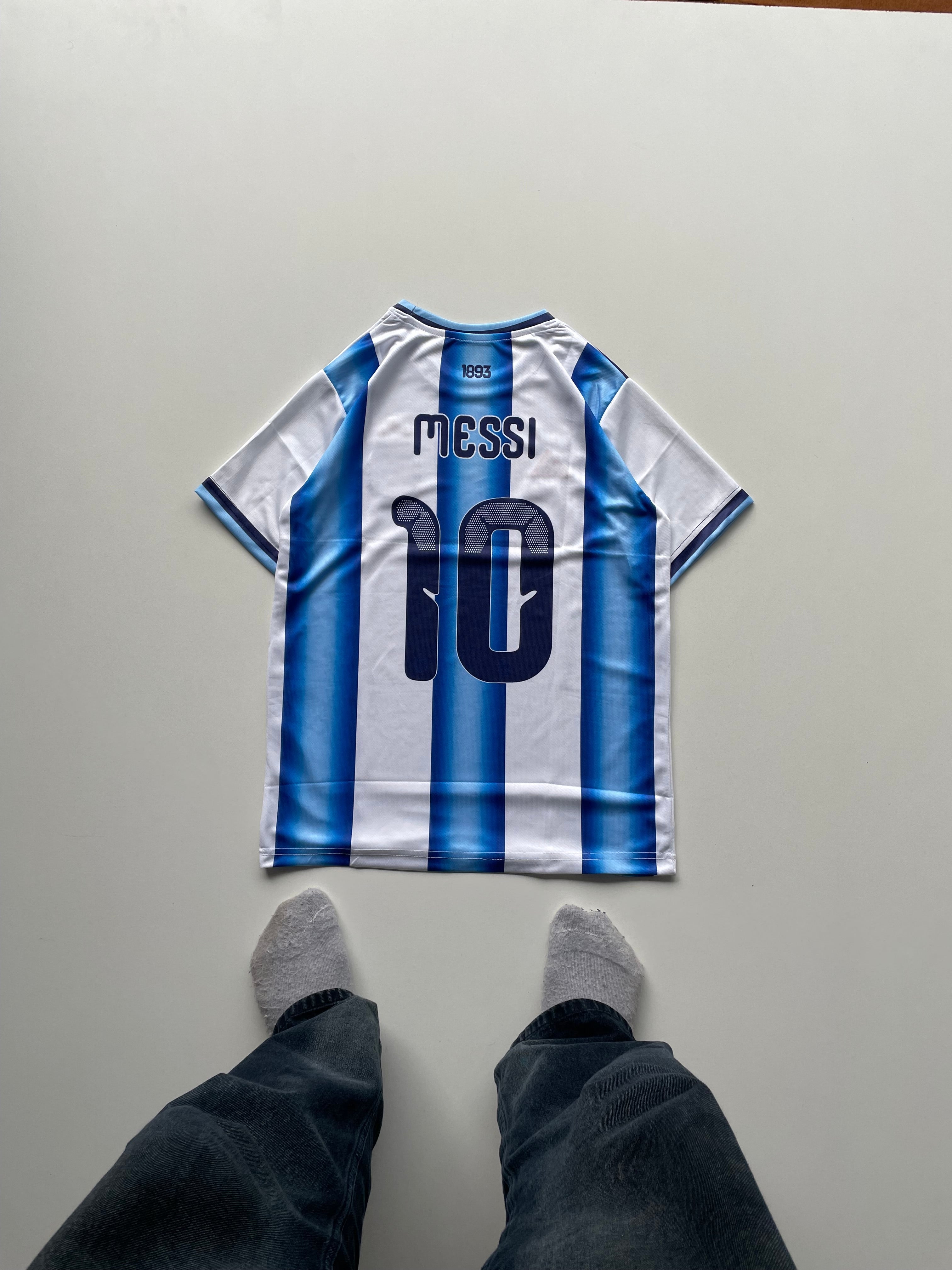 Messi home WC 2026 half sleeve