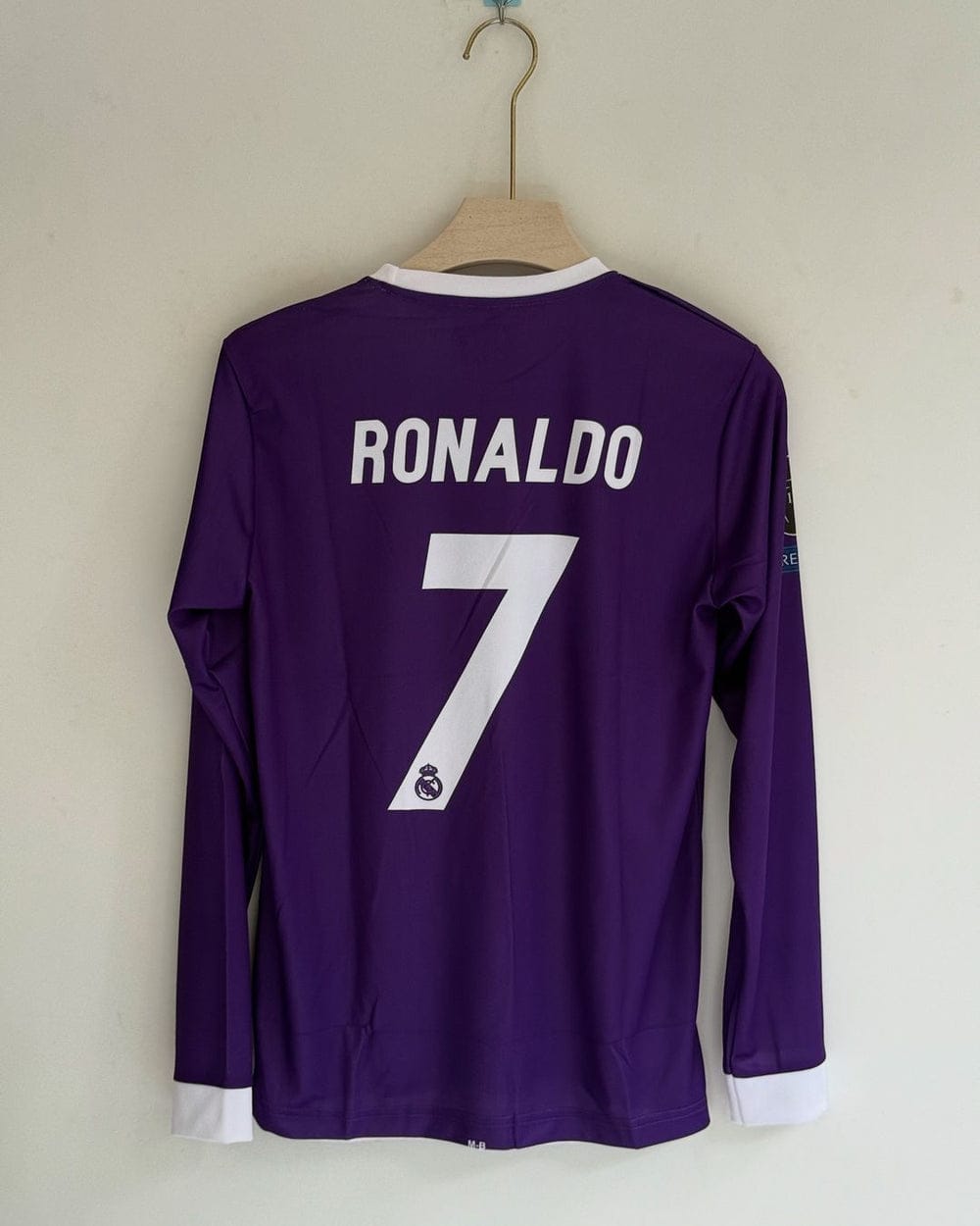 Real madrid 2017-18 away ronaldo full sleeevs
