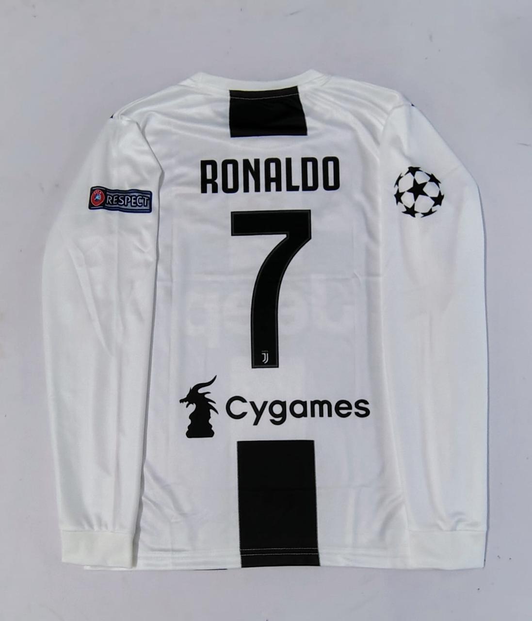 Juventus Ronaldo full sleeves retro