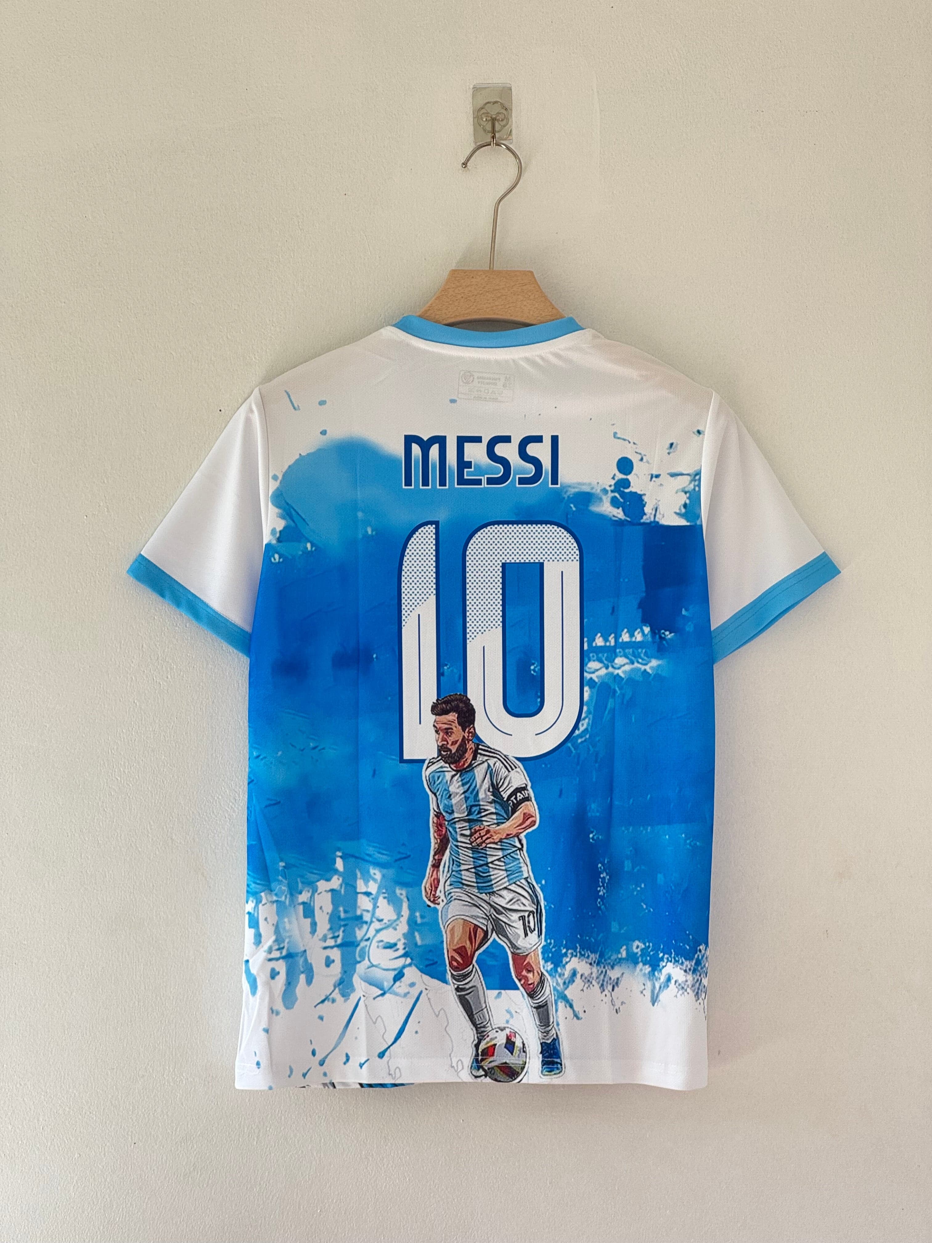 L. Messi tribute half sleeves kit