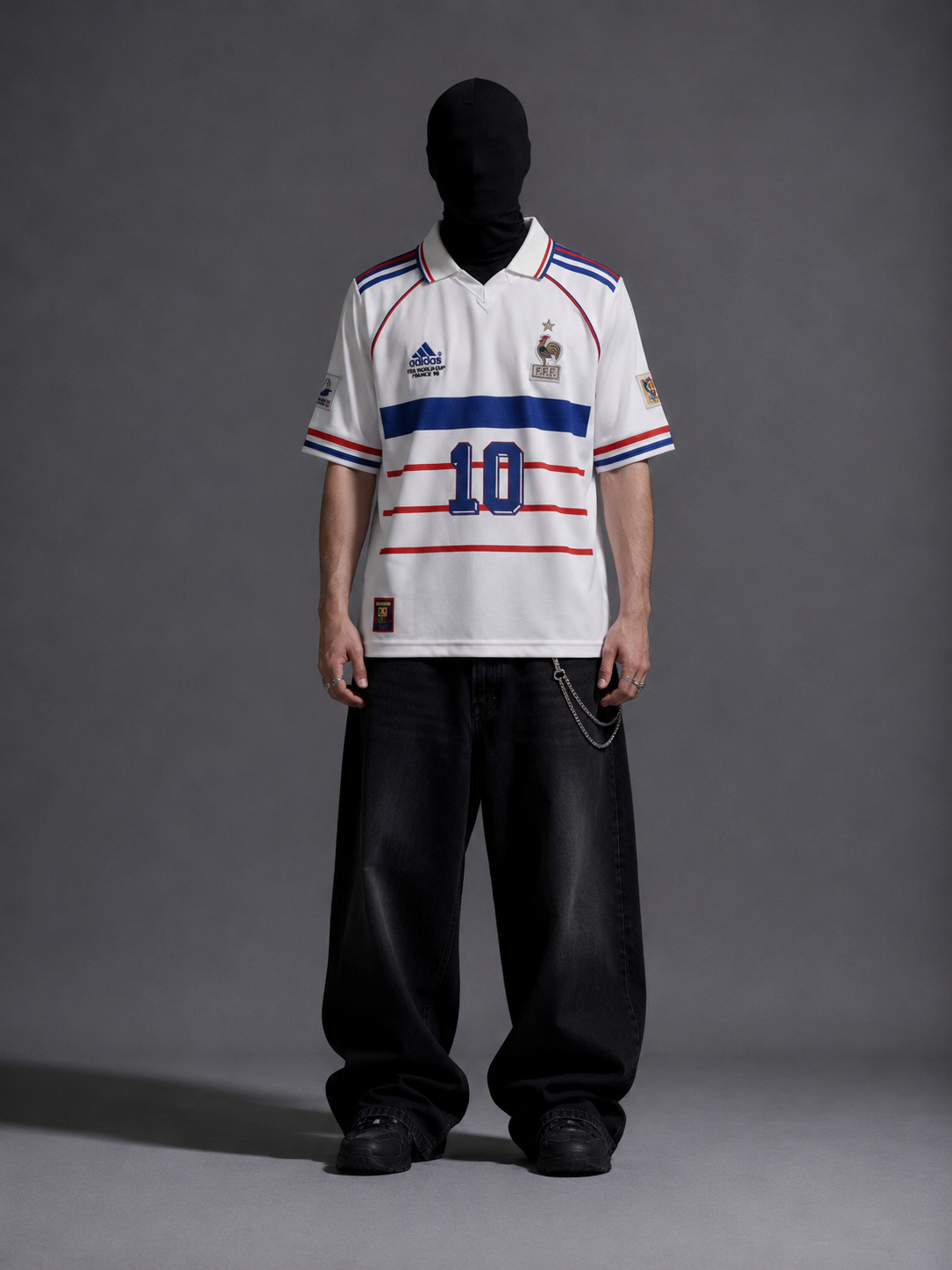 France 2006 zidane half sleeves retro