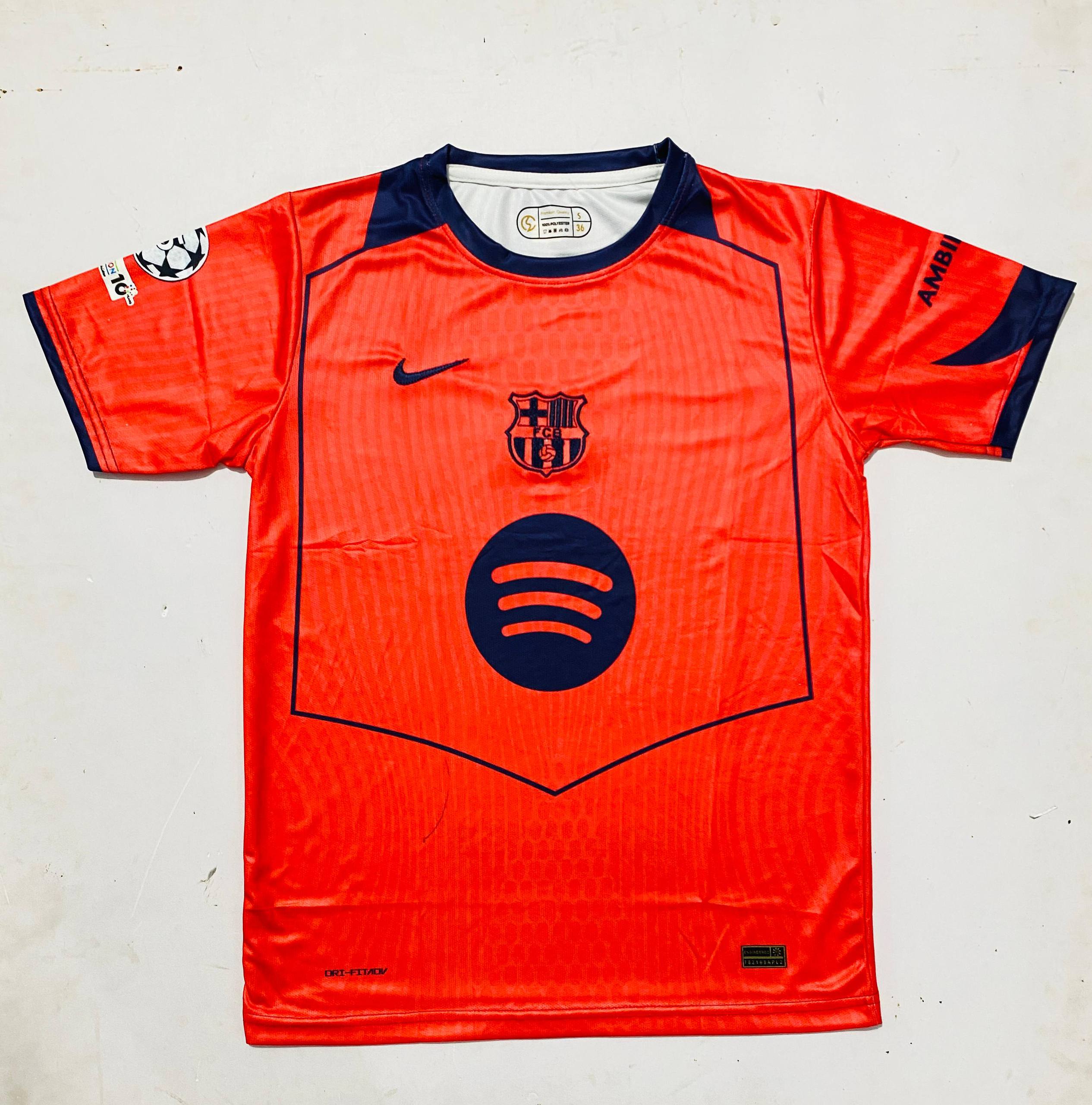 L. Yamal FC Barcelona 25-26 thirf half sleeves kit