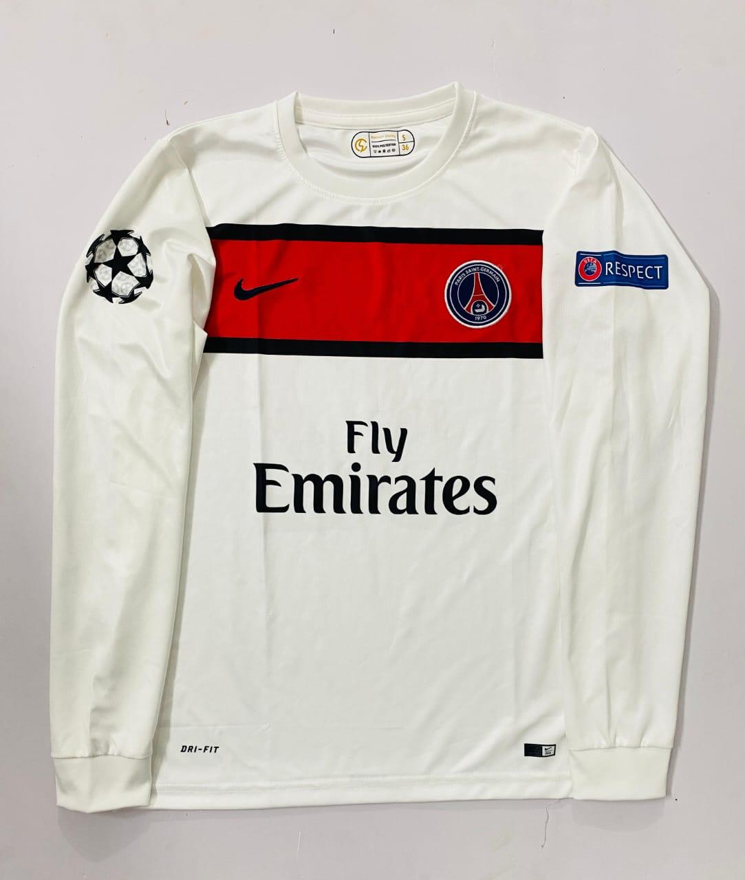 Paris Saint German (PSG) Beckham full sleeves retro